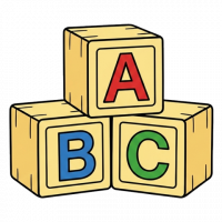 abc eyfs wooden blocks (Small)